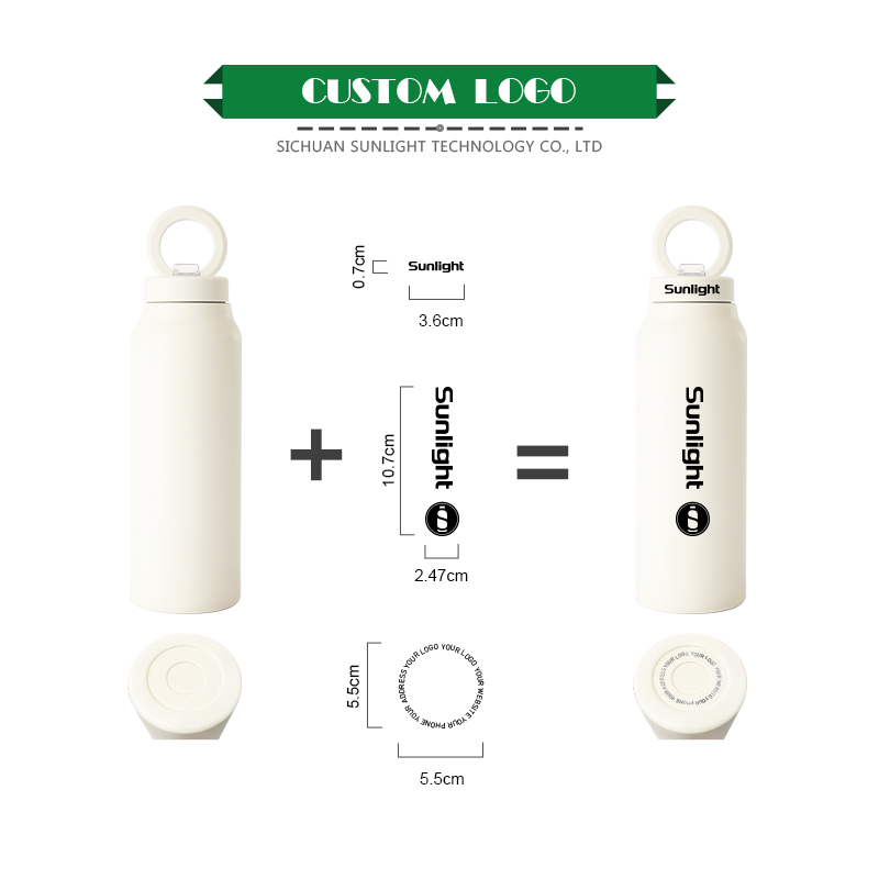 New Magsafe Water Bottle Magnetic Phone Holder Insulated Water Bottle Stainless Steel Custom Sport Bottle Water for Gym Magnet