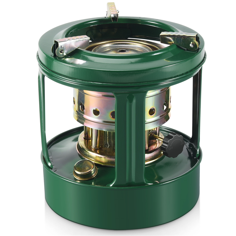 Outdoor camping, windproof kerosene stove, old-fashioned portable diesel stove, household small hot pot integrated unit