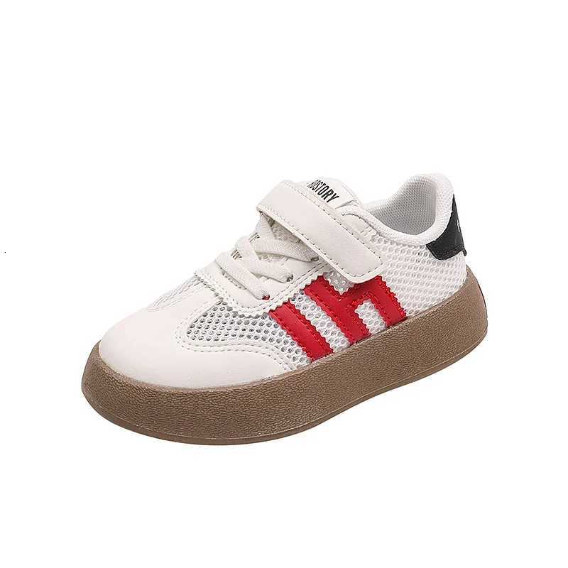 New White Casual Shoes for Baby Boy Girl Children Sneaker Breathable Mesh Fabric Kids Soft Sole Toddler Walking Shoes 1-10 Years XJ250712
