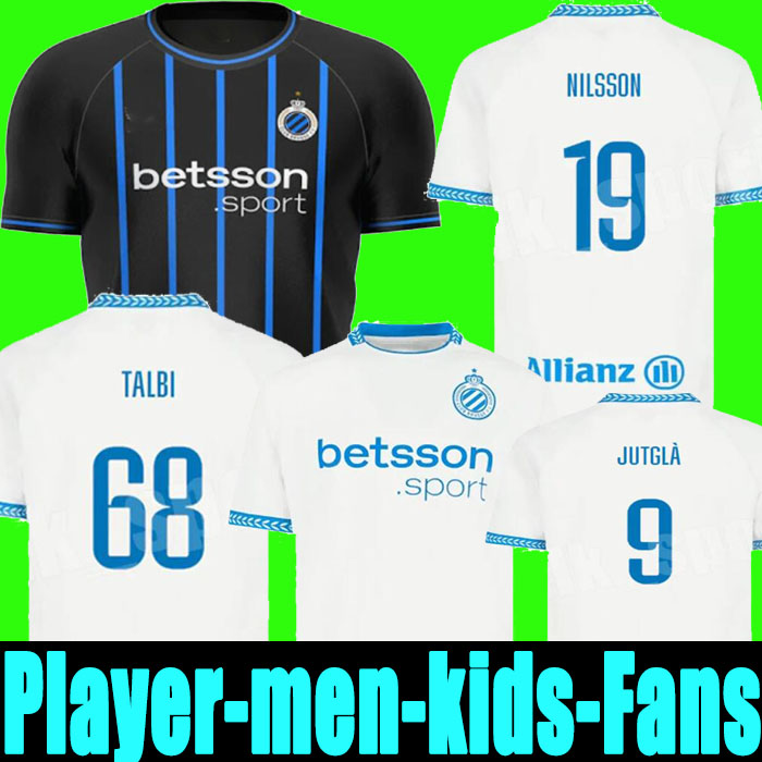 2025/26 Club Brugge Soccer Jerseys TZOLIS JUTGLA VETLESEN VERMANT ONYEDIKA NILSSON NIELSEN MIGNOLET JASHARI ORDONEZ MECHELE Men kids kit socks football shirts S-4XL