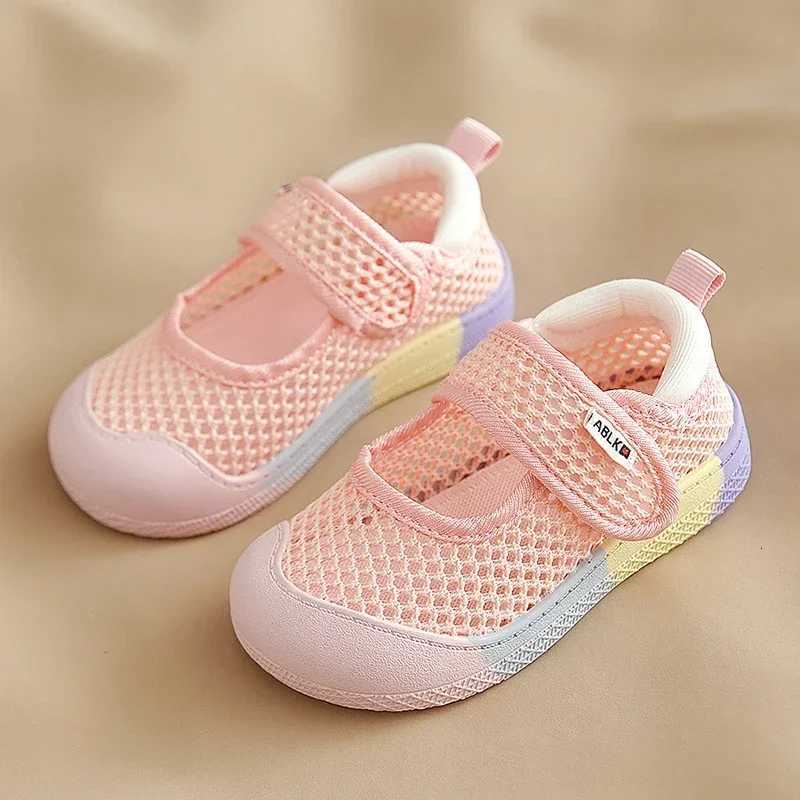 Summer Baby Girls Casual Shoes Infant Toddler Shoes Comfortable Kindergarten Kids Shoes Breathable Mesh Children SneakersXJ250712