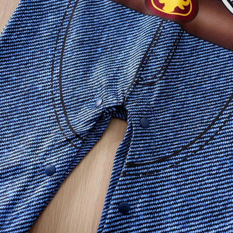 0-24 months newborn baby clothes one-piece anime short-sleeved trousers banquet summer fashion neonatal clothing XJ250712