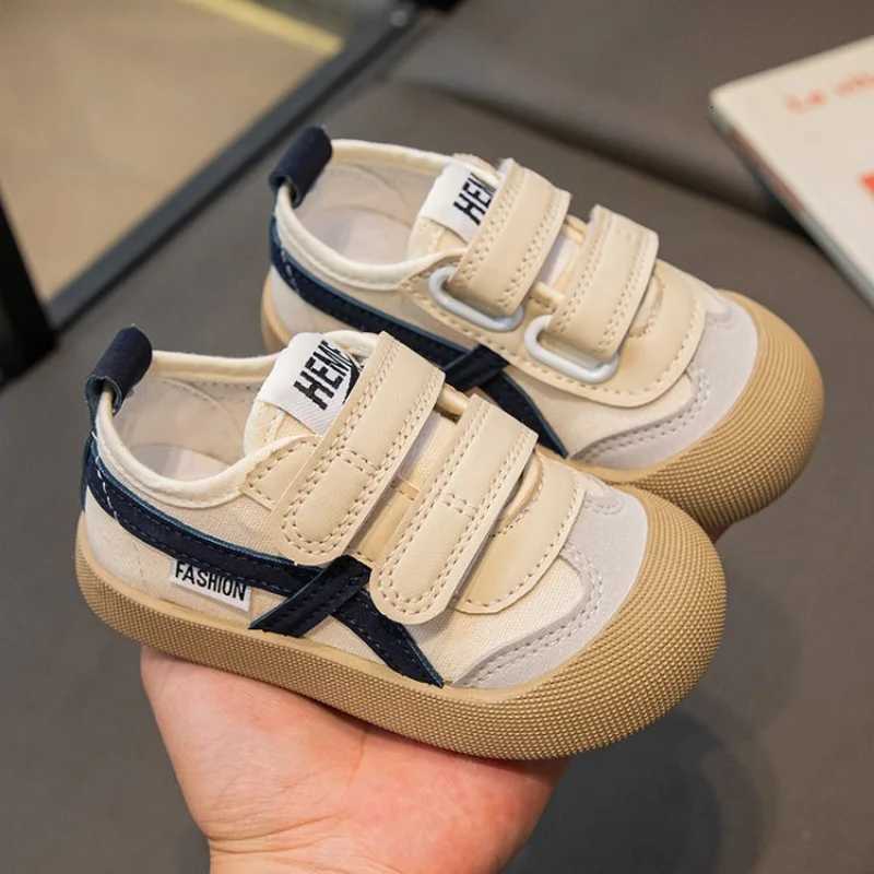 Childrens Canvas Shoes Baby Toddler Shoes Baby Fashion Soft Bottom Non-slip Girls Boys Mesh Breathable Single Shoes Footwear XJ250712