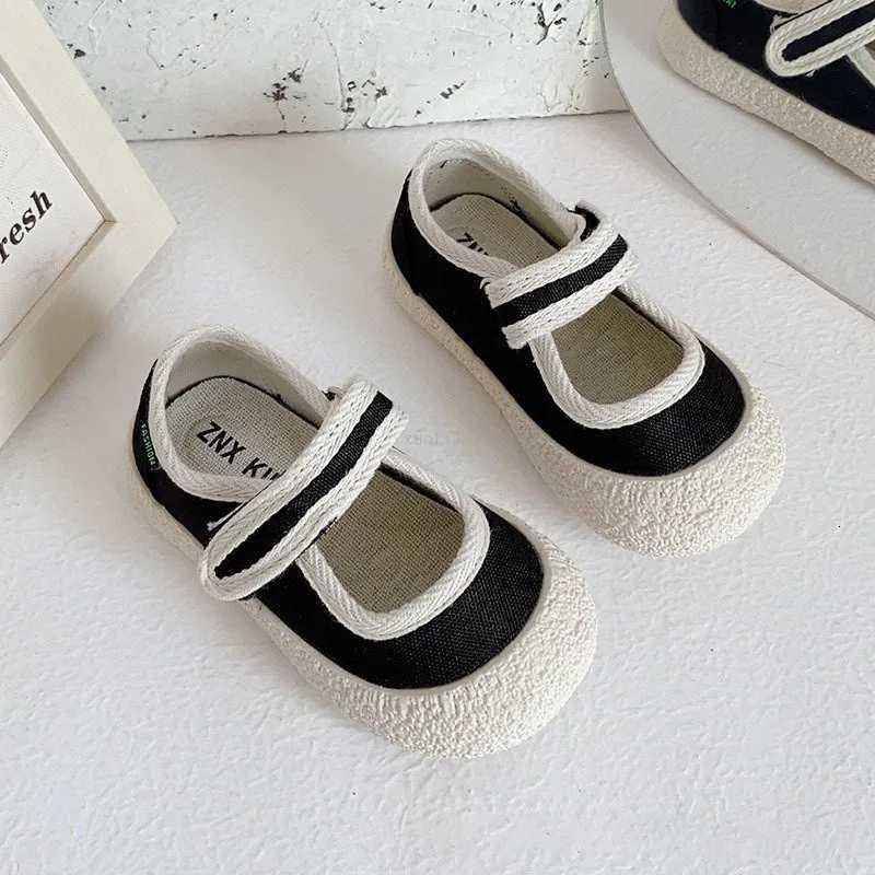 Boys Children Canvas Shoes Spring Autumn Girls Baby Soft Sole Anti-Slip Walking Shoes Summer Breathable Infant Kids Casual Shoes XJ250712