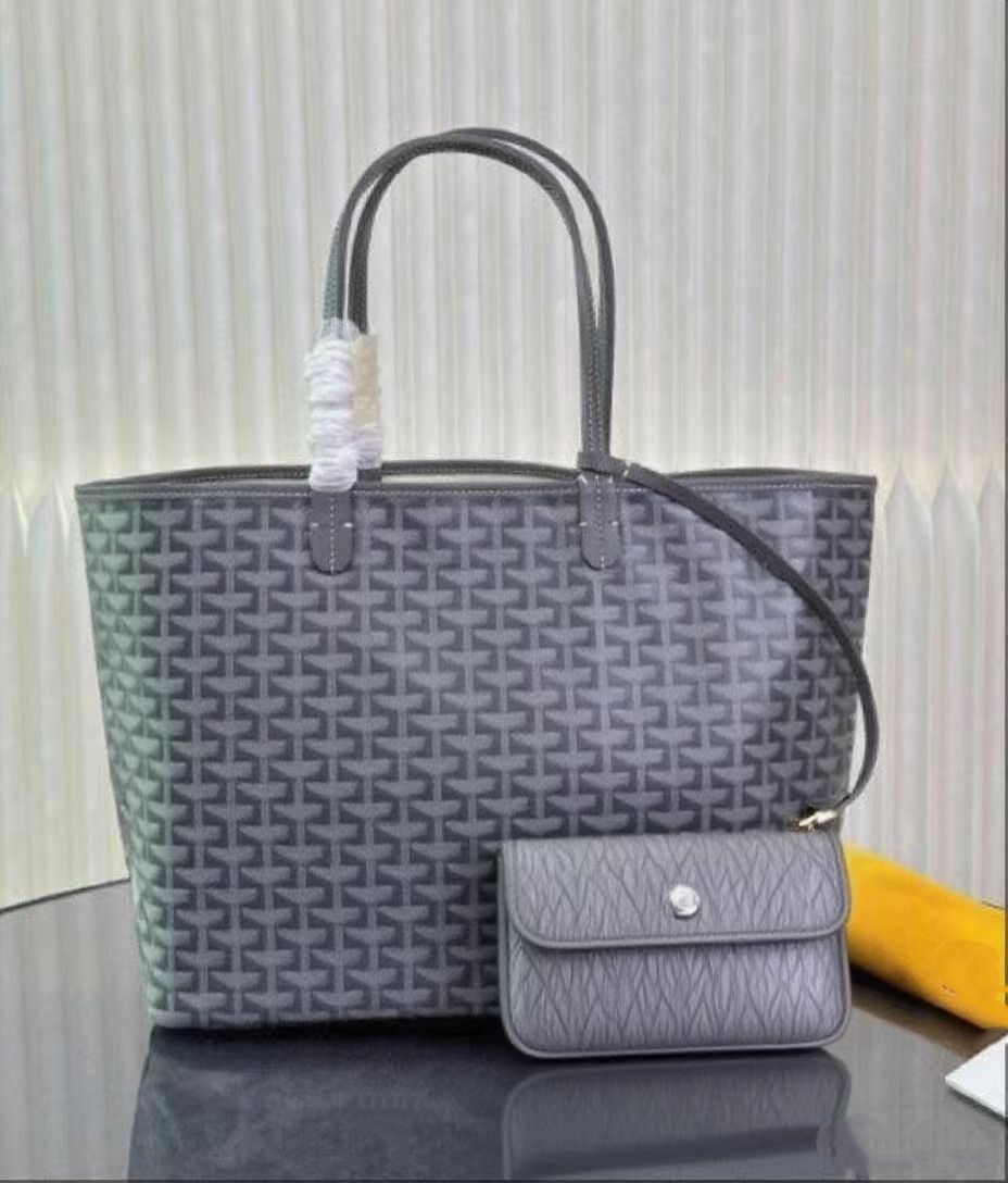 tote bag Shopping Bags Designer fashion handbag wallet leather crossbody bag shoulder bag women's large capacity composite grid double letter