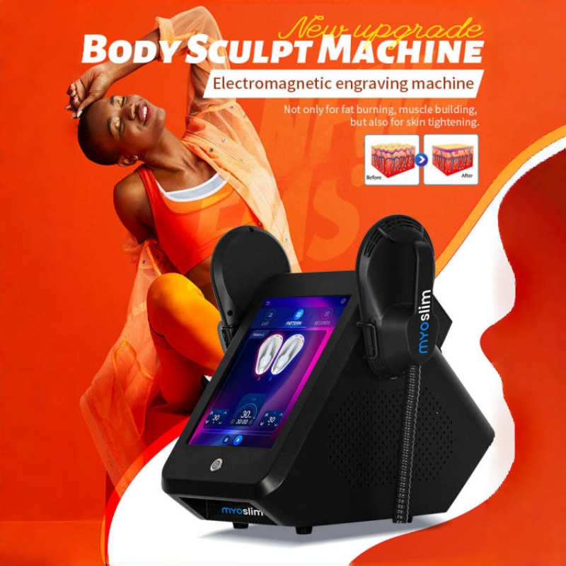 2025 New Myoslim Body Sculpt Machine 6500W 15 Electromagnetic Sculpting Slimming Fat Stimulation Muscle Stimulation Pelvic Body