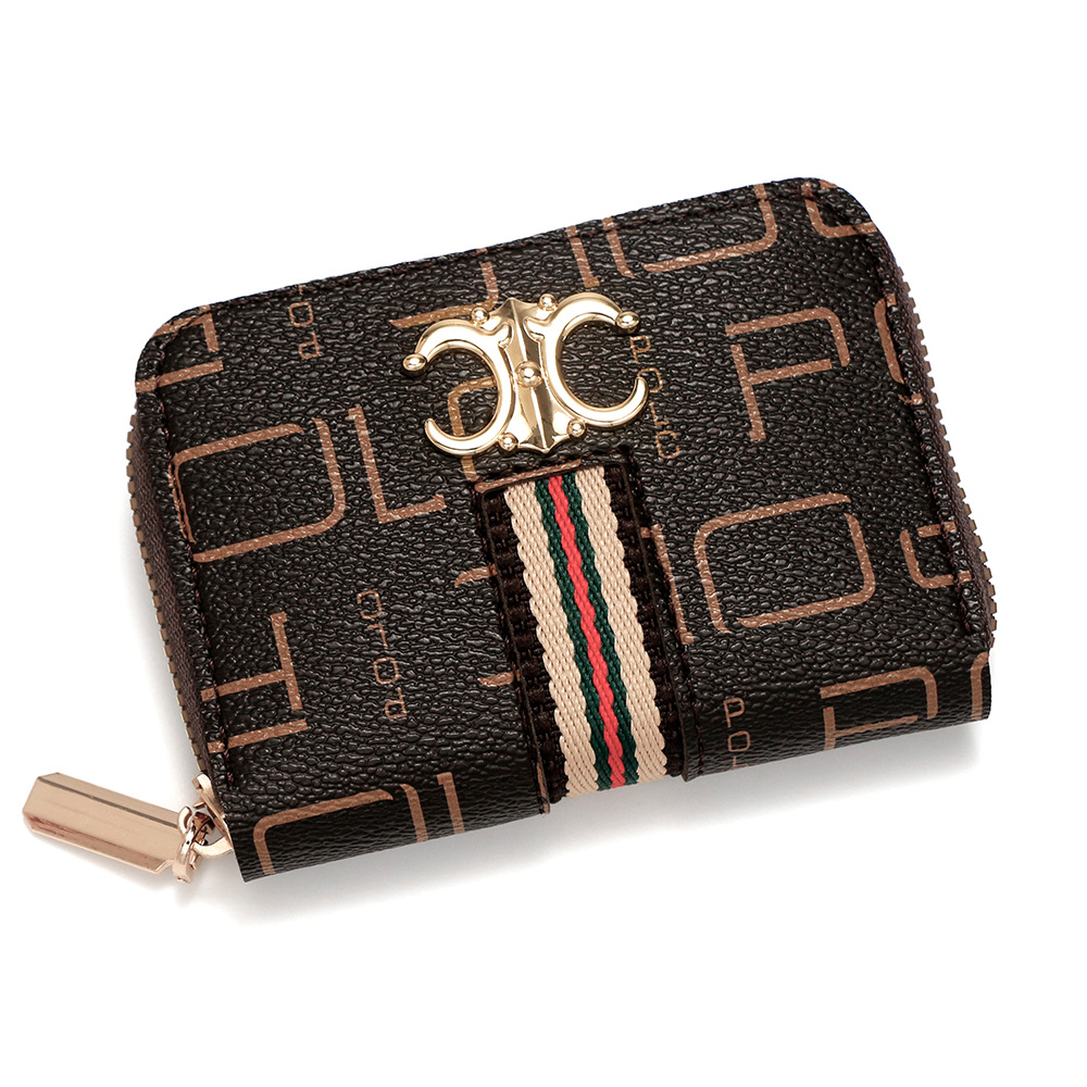2025 Designer Wallet Women's Accordion Zip Card Case - Spacious Fashion Print Organizer, Multi Slot & Coin Pocket Ladies Wallet Insert Free Shipp