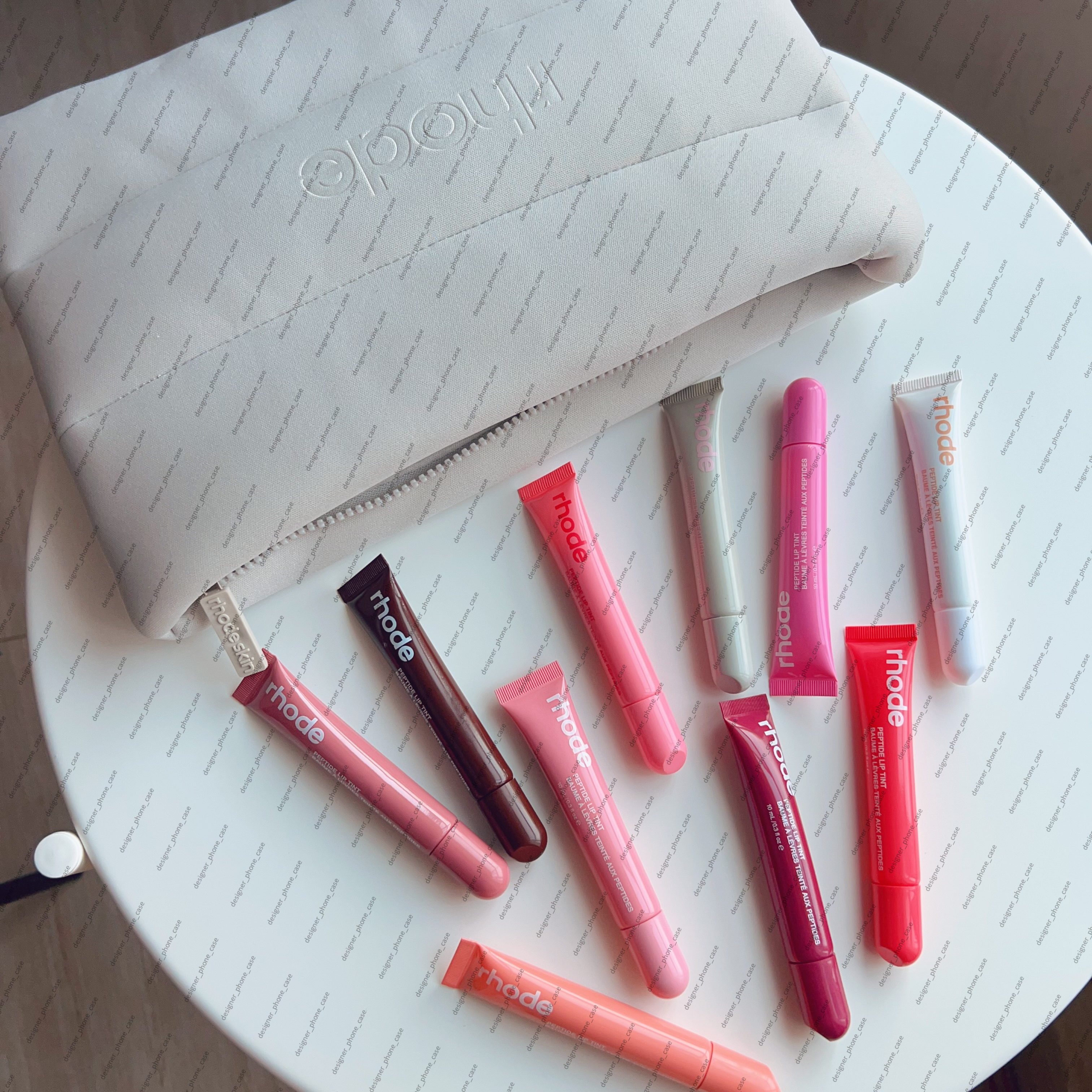 Phone case phone bag designer Rhode Ipod Case bag Suitable for iPhone 16 Pro15 case bag Lipstick Lip Gloss Plump Moisturizing Essence Gel Oil Long Lasting Nourishing