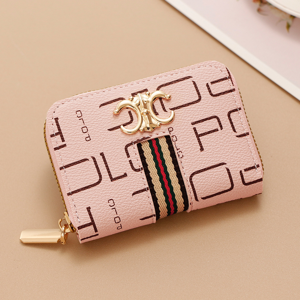 2025 Designer Wallet Women's Accordion Zip Card Case - Spacious Fashion Print Organizer, Multi Slot & Coin Pocket Ladies Wallet Insert Free Shipp