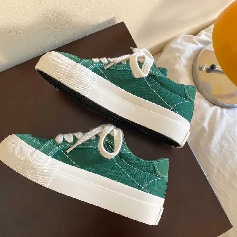 Flat Womens Canvas Shoes Comfortable and Elegant Korean Casual Vulcanized Shoe Deals Offers Cheap Fi 2025 Ladies Footwear XJ250712