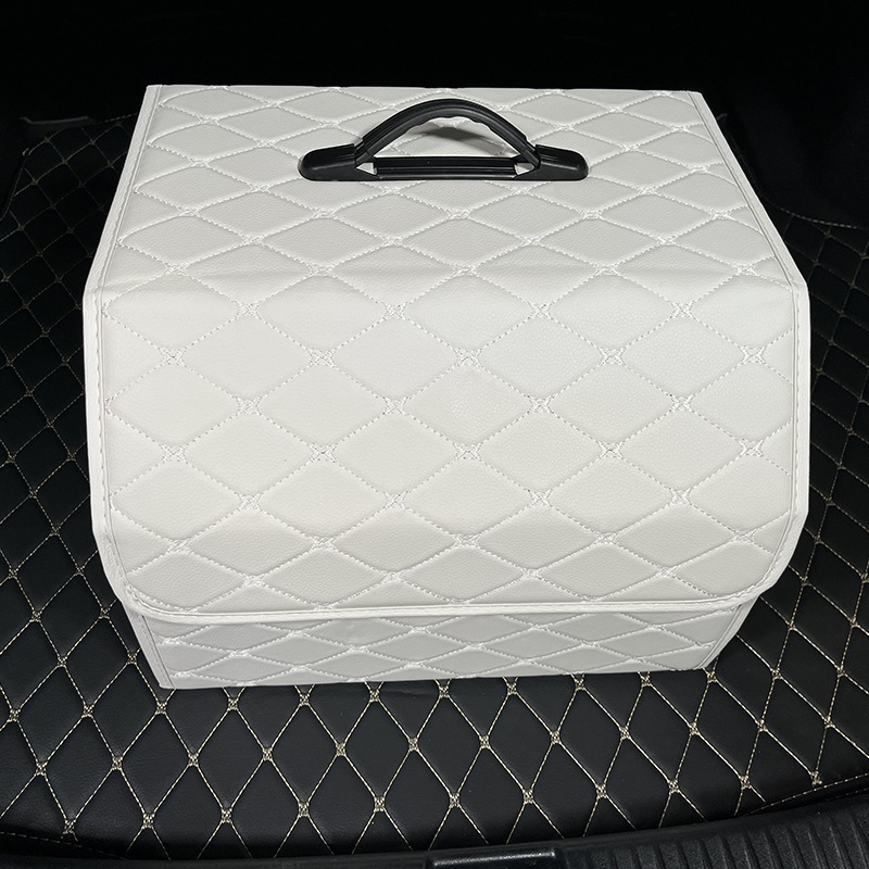 Car Trunk High-end Storage Box Foldable Car Storage Box Organizer Creative Car Interior Supplies Collection for Women 250711