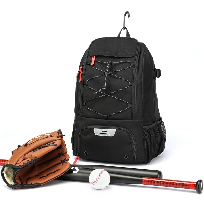 Outdoor bags men baseball backpack sports bag large capacity multifunctional breathable waterproof backpacks separate shoe compartment casual travel p