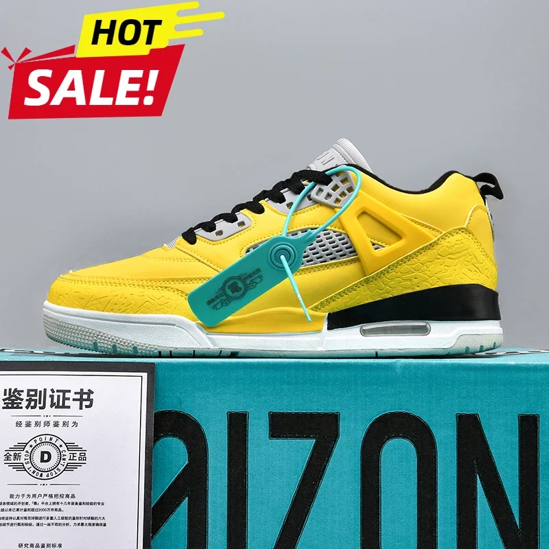 2025 Summer New Low-top Men's Sneakers Comfortable Basketball Shoes Retro Casual Shoes Black Skate Shoes Men's Shoes