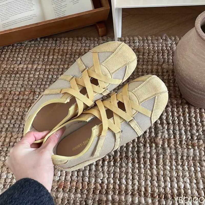 Summer New Trend Casual Comfort Sport Shoes Walking Soft-soled Shoes Elegant Minimalist Women Flats Fi Versatile Sneakers XJ250712