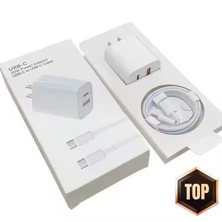 2025 newest wholesale 2 in 1 Set 20W PD Type C USB Charger Kit USB-C Cable Fast Charging Fast charging Original adapter charger is suitable for iPhone 16 15 14 13 12 pro max