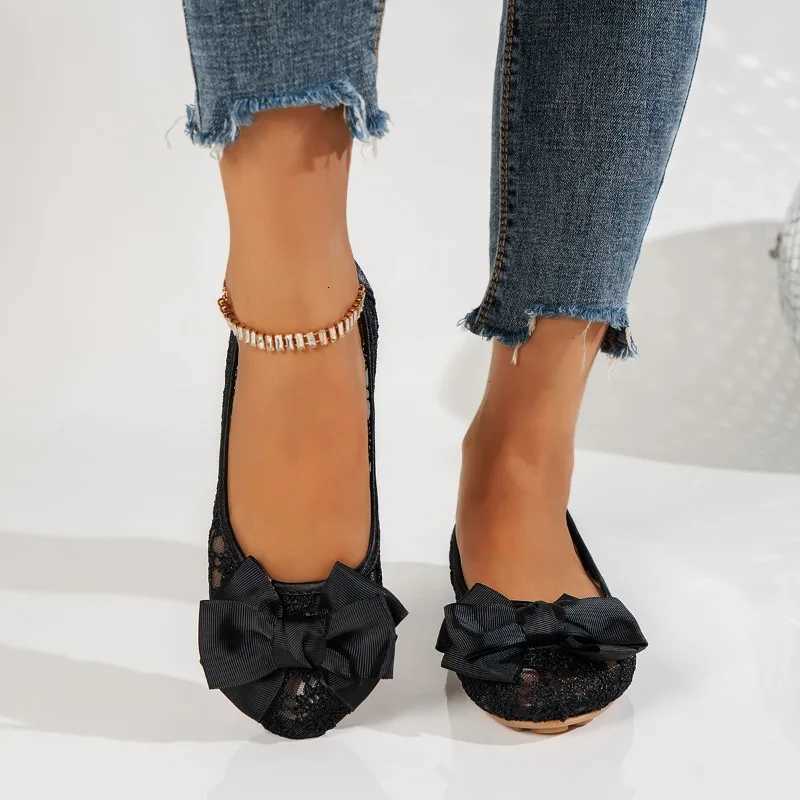 2023 Women Sandals Summer Trendy Square Toe Butterfly-Knot Low Heels Ladies Shoes Fi Solid Sweet Thin Heel Female Sandals XJ250712