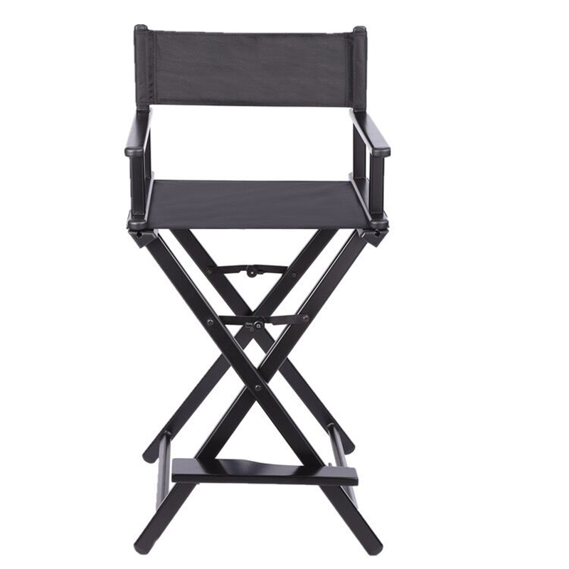 Outdoor Folding Director Makeup Chair Leisure High Chairs Bar Seat Dwe74 Portable Aluminum Alloy Home Camping Beach Travel