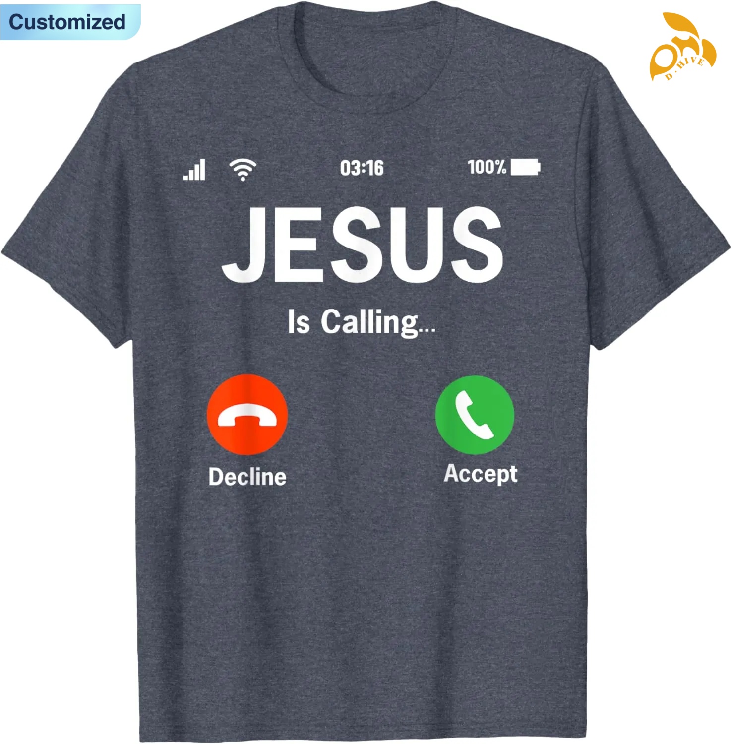 Free shipping for Men's T-Shirtship Jesus Is Calling I Jesus T Shirt 63 99 high quality many code number options attractive popular