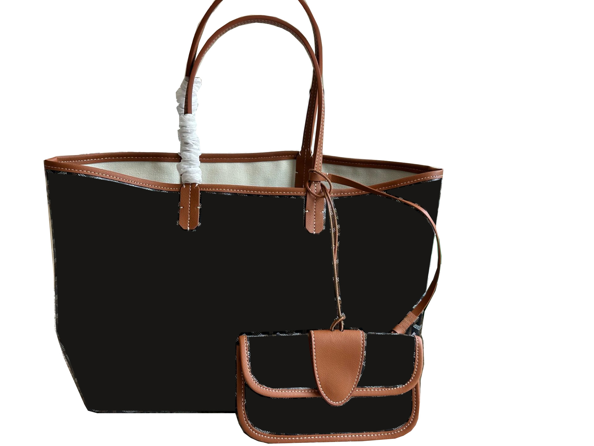 2025 Classic Style Pattern Reproduction Edition Shopping Bag Medium Size Large Capacity Tote Bag Shoulder Bag