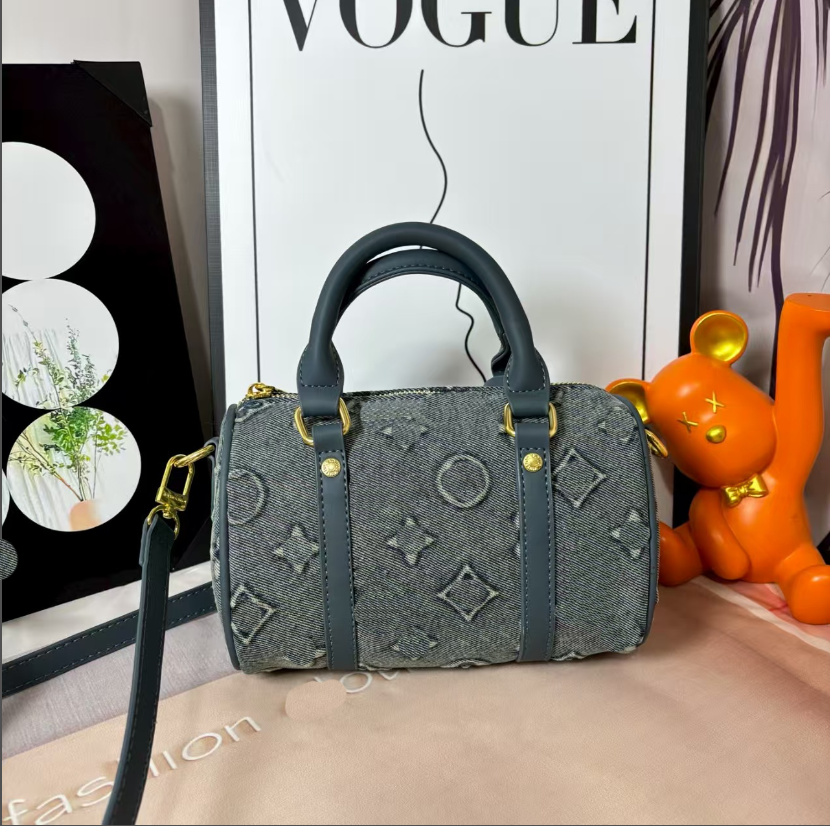 Luxury women's brand shoulder bags, handbags, embossed ONTHEGO GM MM leather shopping bags, wallets, women's backpacks, Boston bags