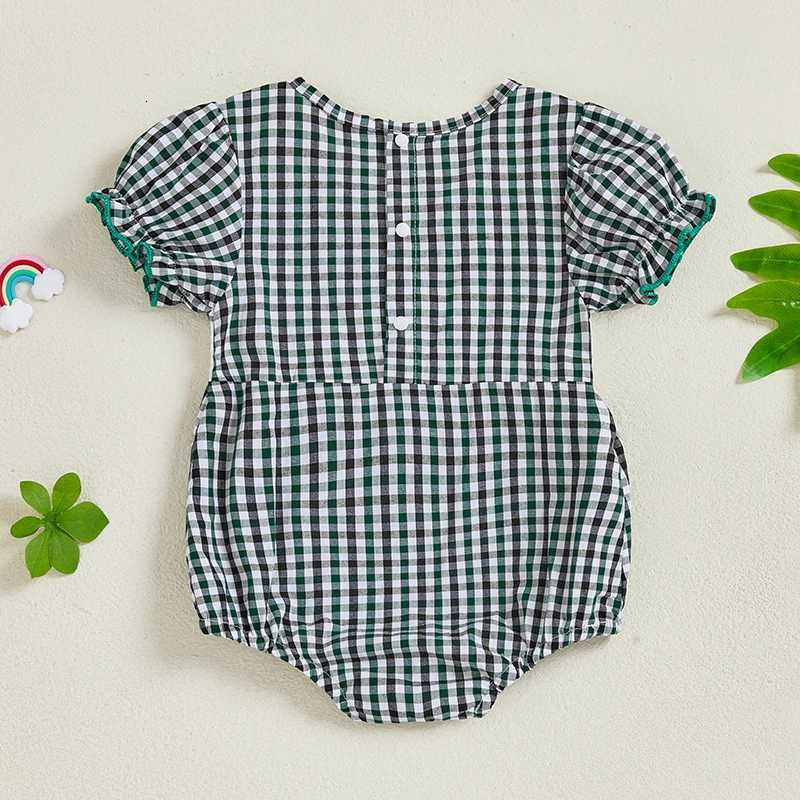 Infant Girl Floral Print Ruffle Sleeve Romper Jumpsuit Summer Outfit Newborn Bodysuit Playsuit Fashion Clothing W250712