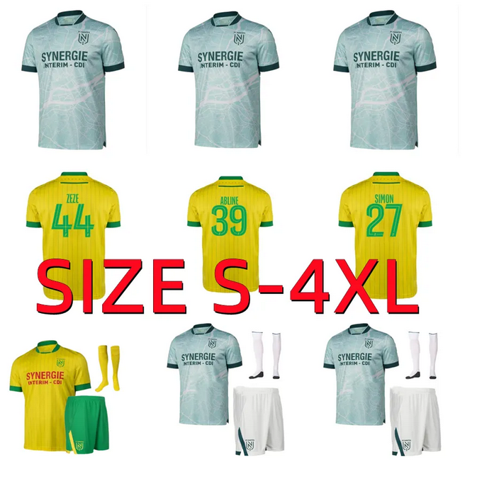 24 25 26 Maillots FC Nantes Etoile soccer jerseys SIMON KOLO GIROTTO COULIBALY BLAS MUANI 2024 2025 2026 men kids football shirt maillot de foot Men kids kit