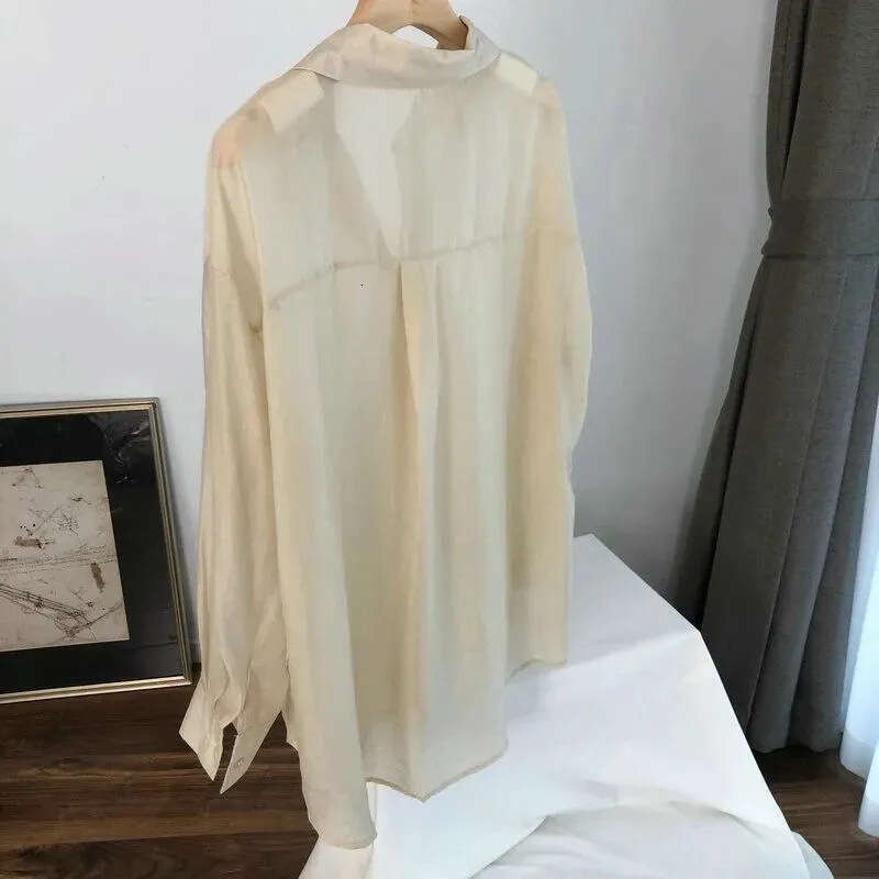 Sun Protection Shirt For Women, Summer Thin Cardigan Shirt, New High-End Design Loose Top B5