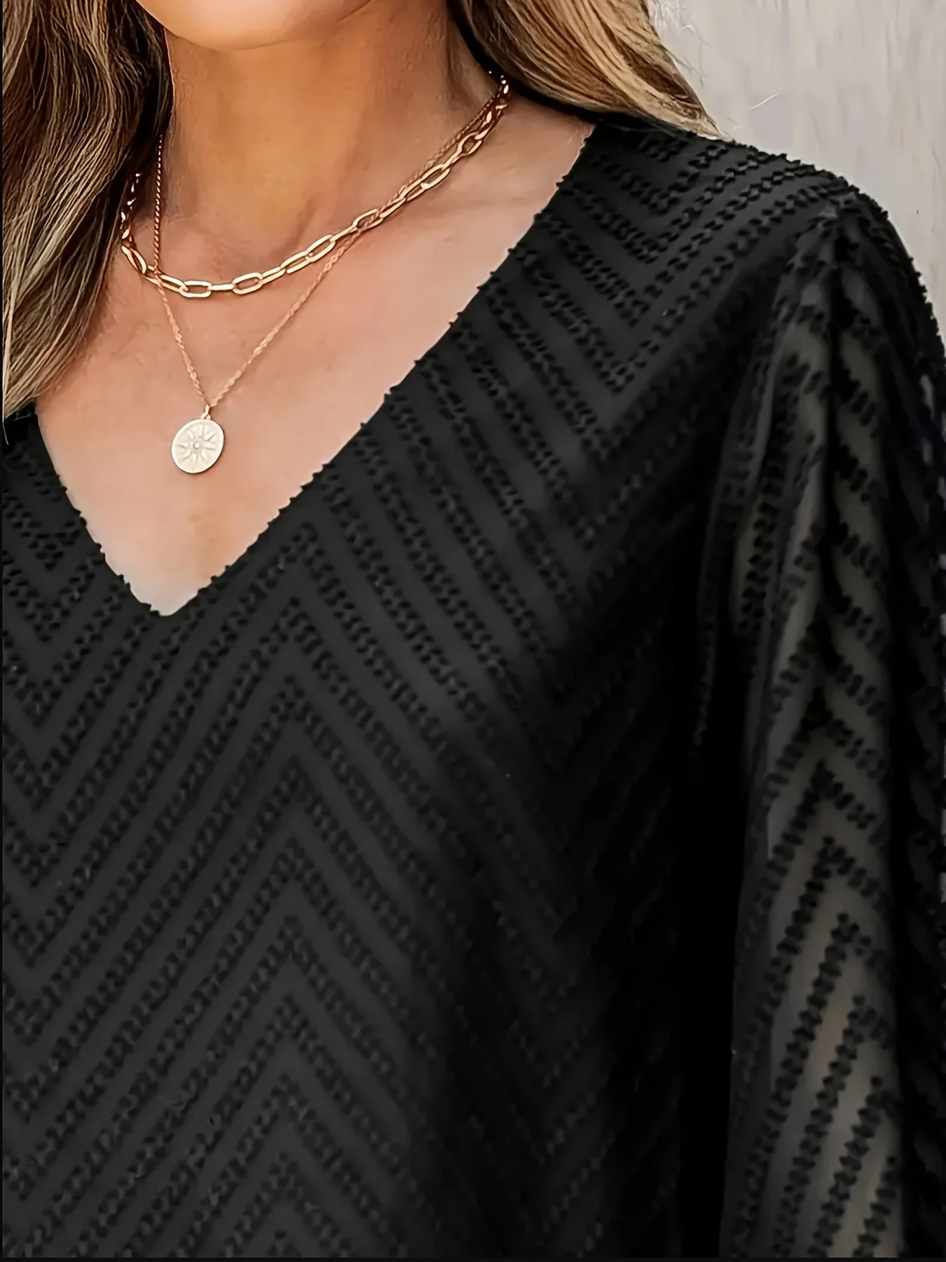 Womens plus size shirt summer chic elegant casual womens fashionable y250704