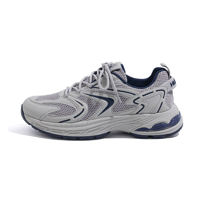 Free shipping designer plus size retro dad shoes men summer black versatile men sports and leisure shoes men style black