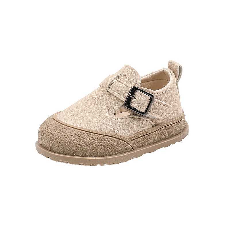 Boys Boken Shoes Soft Soled Childrens Shoes 2025 New Arrivals 0-1 Years Old Childrens Sports Shoes Fashion Retro Bean Shoes XJ250712