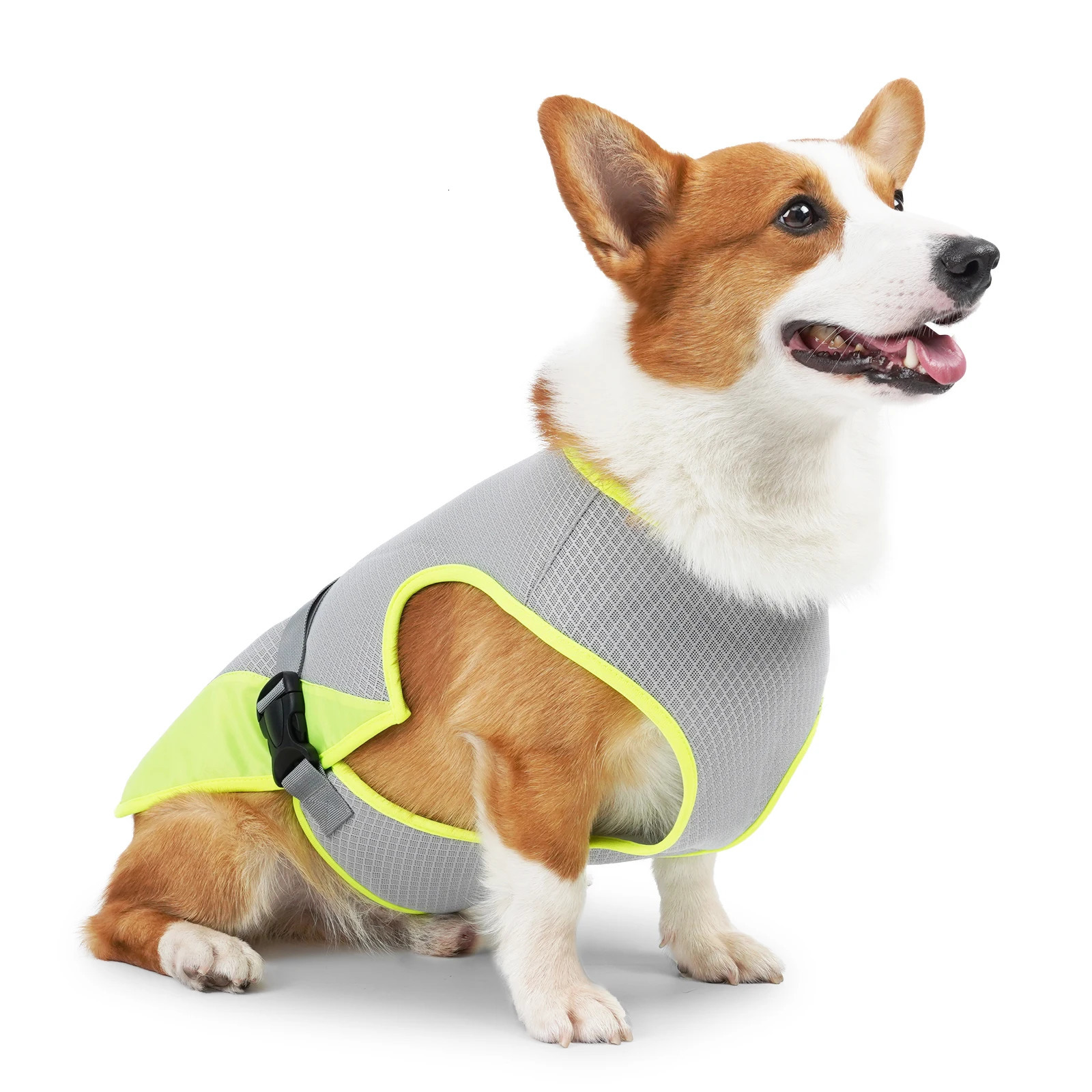 Cooling Vest - Breathable Dog Vest for Summer Days - Adjustable Lightweight Cooling Jacket with Reflective Strips 250716