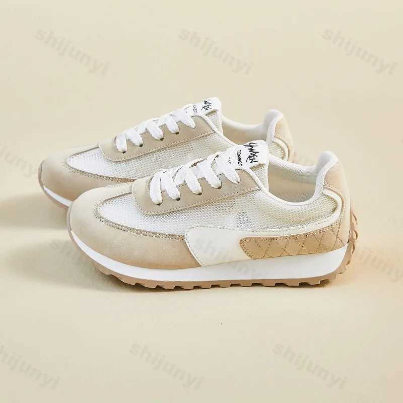 Womens Casual Sports Shoes Breathable Mesh Comfortable N Slip Outdoor Running Shoes Platform Tennis Fi Summer Sneakers XJ250712