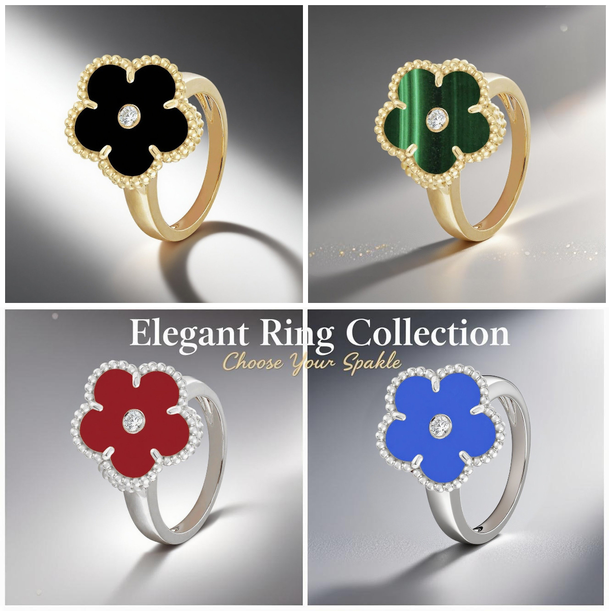 designer ring stainless steel jewelry rings designer for women Gender Neutral diamond engagement rings for women Rhodium wedding rings lab grow diamond ring gifts