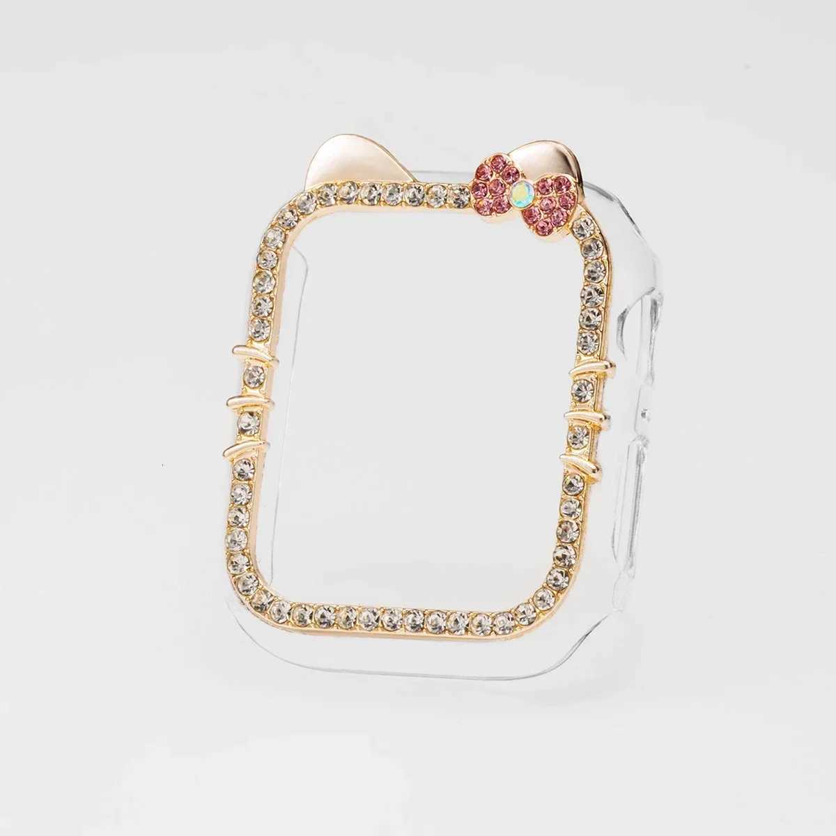 Bling Cartoon For ple tra Series 38/40/41mm Str Girls Birthday Gift Suitable For I 42/44/45mm Case watchband Y250712