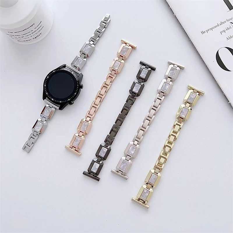 20mm Stainless Steel Str Diamond Case For Samsung Galaxy 7 6 5 pro/4-6 classic 46/42mm/Active 2 str watchband Y250712