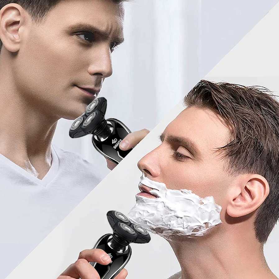 Professional mens electric shaver with smooth and comfortable shaving time suitable for facial trimming and cleaning. G250712
