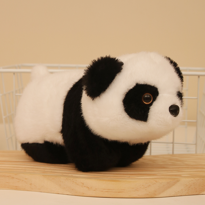 Panda Papa Circle Bracelet Dolphin Plush Toy Creative Bicycle Entertainment Funny Doll - view 3
