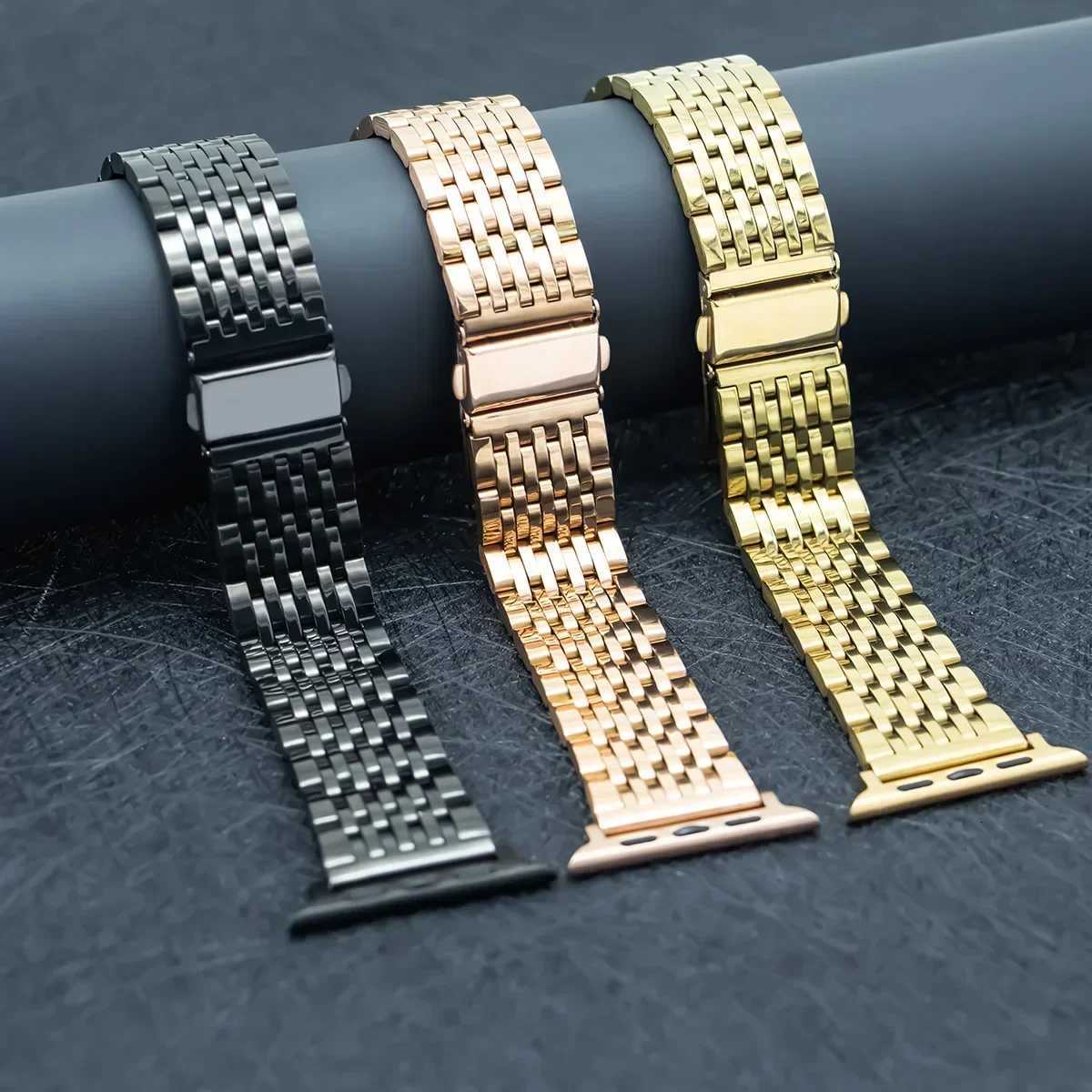Metal strap for ple strap SE-10 42mm 44mm 38/40/41mm stainless steel bracelet i series 10 9 8 7 6 SE tra 2 49mm watchband Y250712