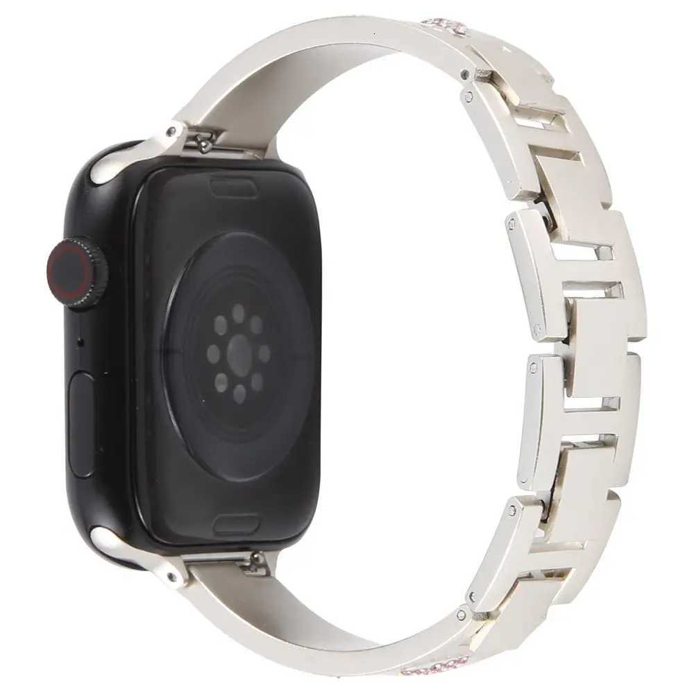 For ple Str Luxury Diamond Band for ple tra Straps S10 9 8 7 Wristband i 38 40 41 42 44 45 46 Bracelet watchband Y250712