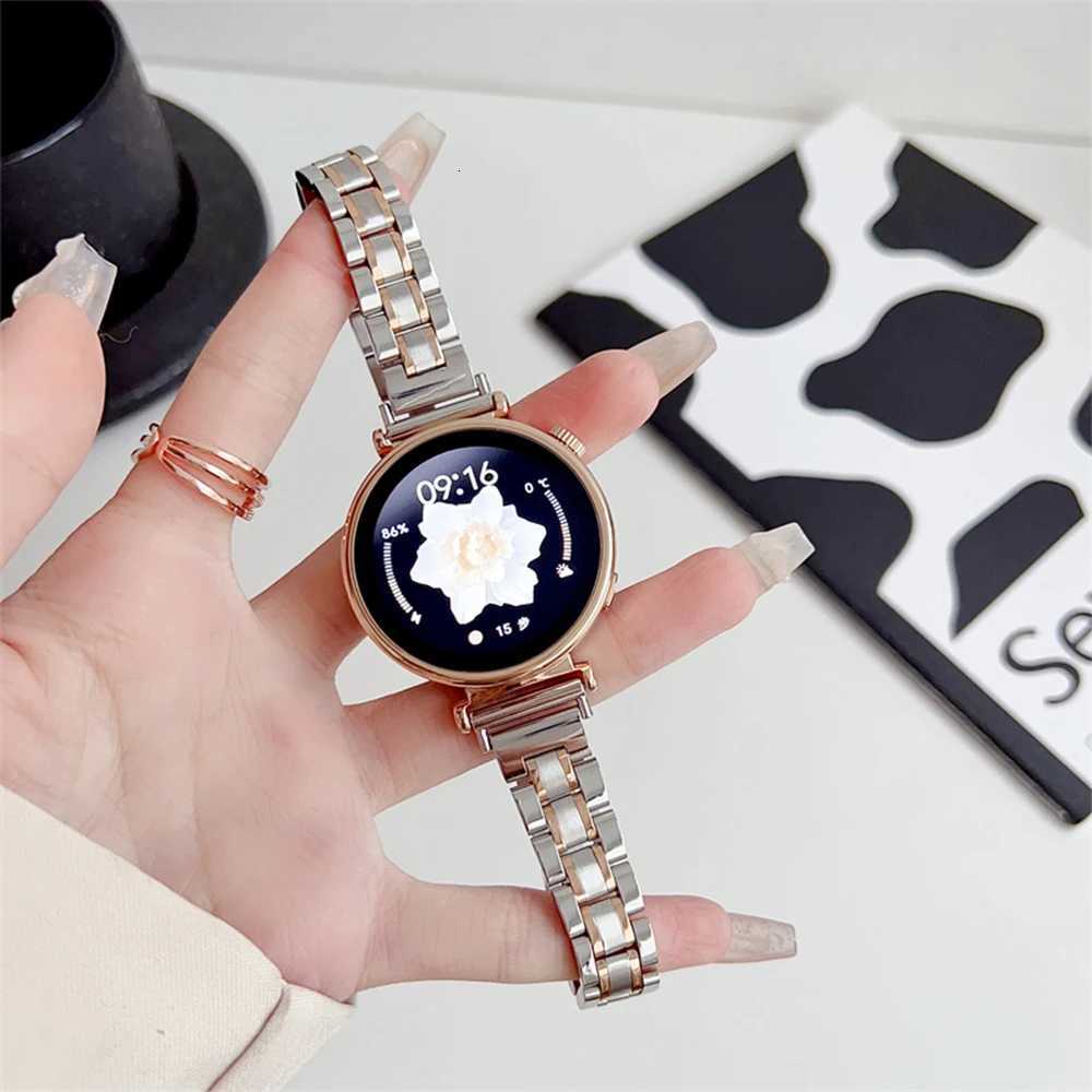 Stainless Steel Slim Strap for Samsung Galaxy 7 4 5 6 Classic 40mm 44mm Wen Luxury Band for Huawei GT5 Pro 42mm GT4 46mm watchband Y250712