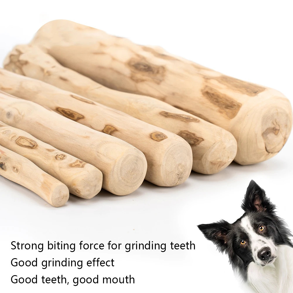 Dog Wood Chews Coffee Wood Stick Indoor Portable Pet Teething Sticks Pet Chew Toys Interactive Teething Sticks Pet supplies 250712