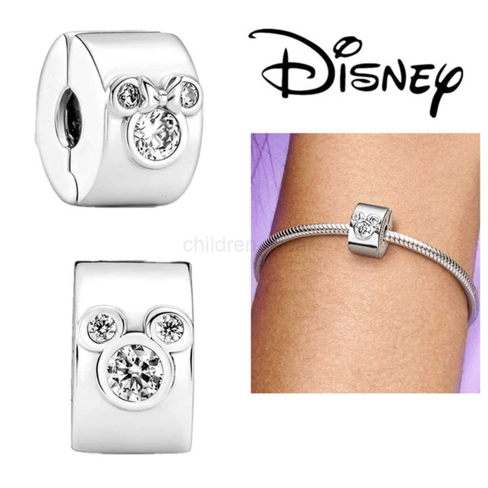 Disney 100th Princess Pumpkin Cart Mickey Minnie Dumbo Charm Stitch Beads Fit Original Brand Bracelets DIY Jewelry Gifts Toy W20250712