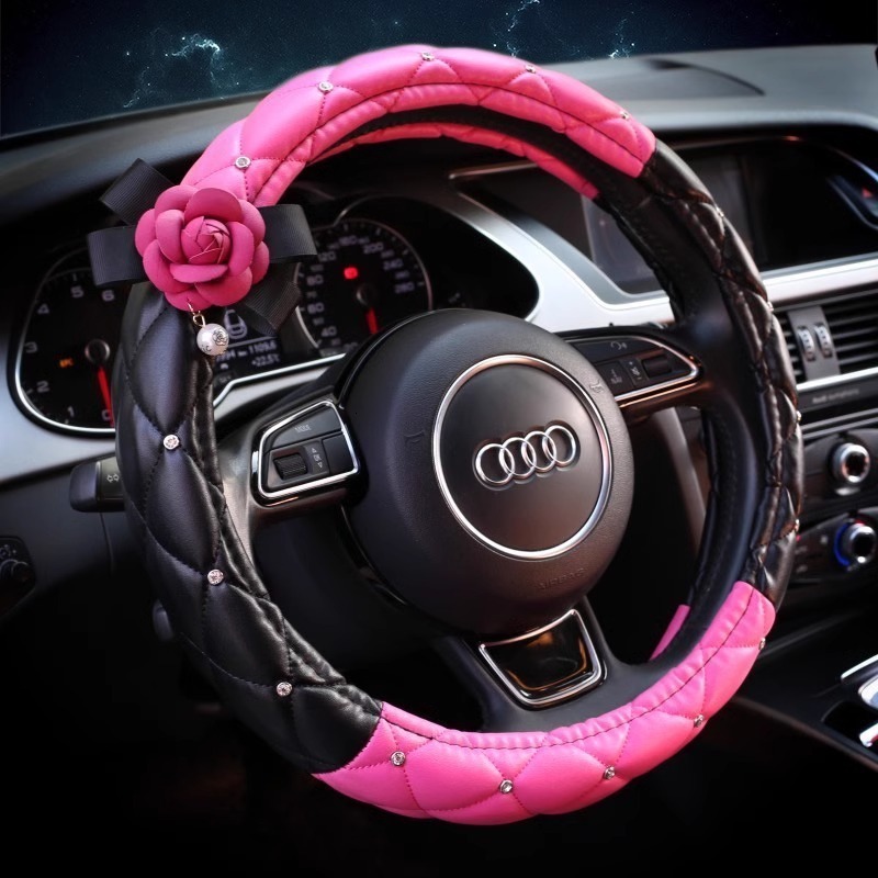 Car Interior Accessories Set Gear Shift Handbrake Cover Seatbelt Shoulder Pad Handle Cover Rearview Mirror Cover 250711