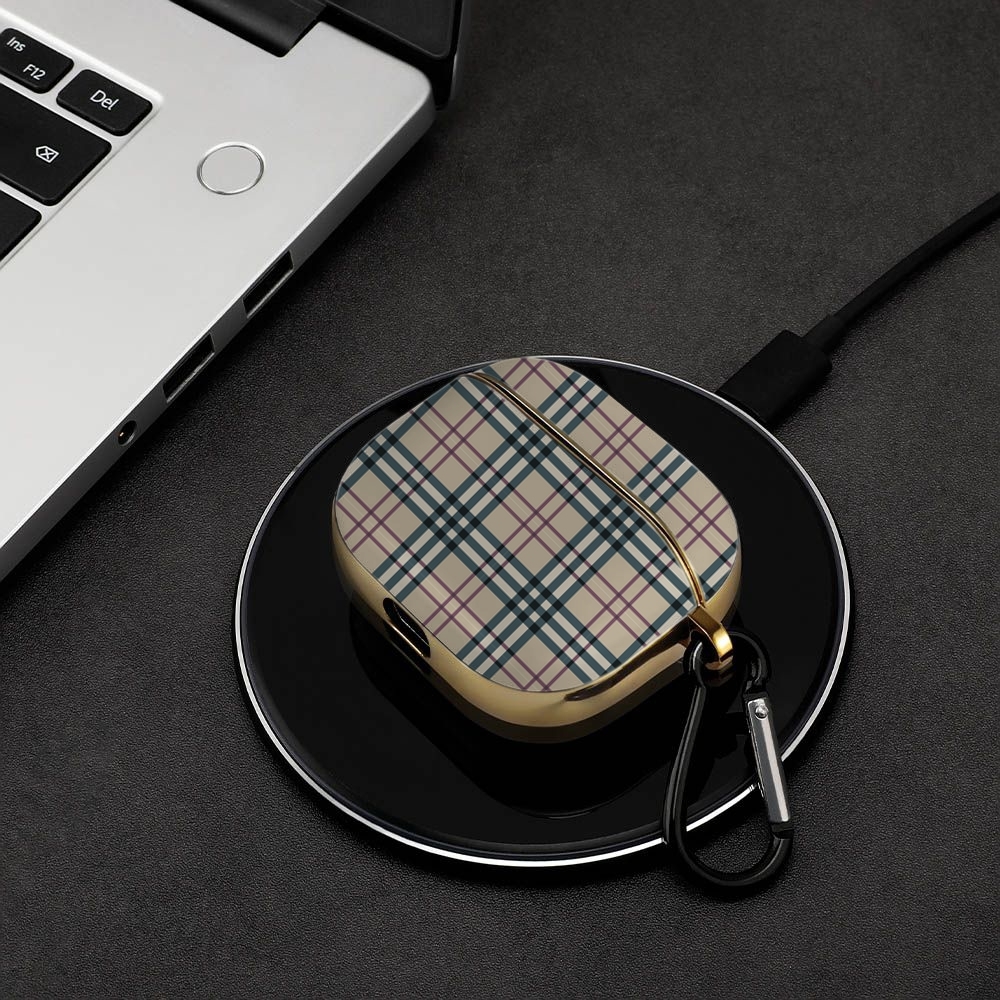 ddmythur Apple Earphone Accessories Headset AirPods 3 Cover Case earphones Pattern shell plaid pattern on an apple airpods airpod case
