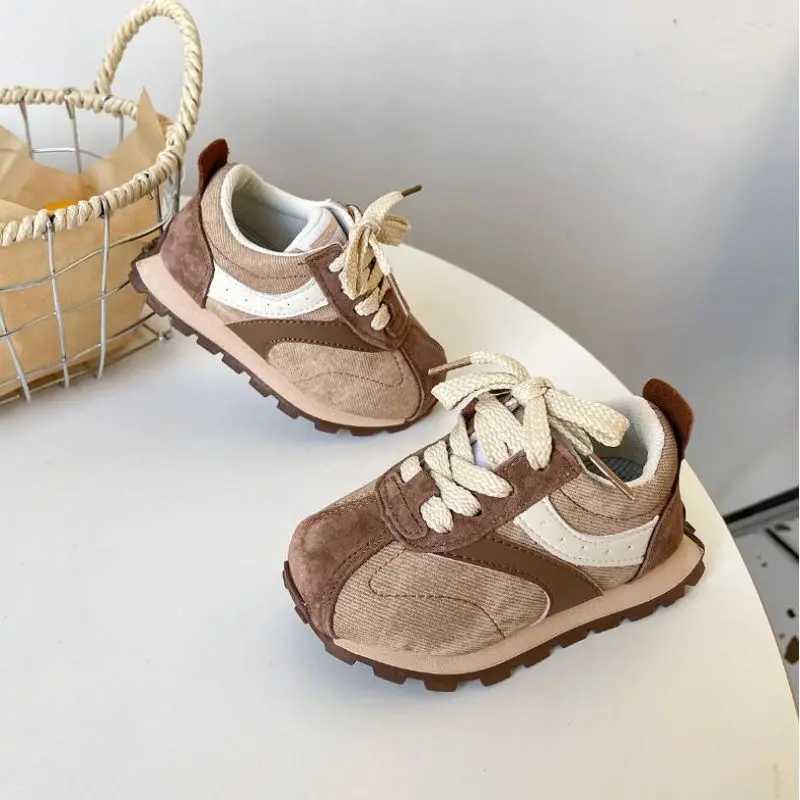 Childrens Sports Shoes New Spring Autumn Comfortable Fashion Boys Girls Running Shoes Casual Shoes Student Childrens Shoe XJ250712