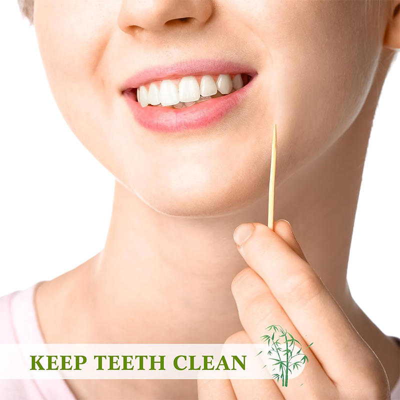 Premium Bamboo Toothpicks: Natural, Disposable & Eco-Friendly for Daily Oral Care
