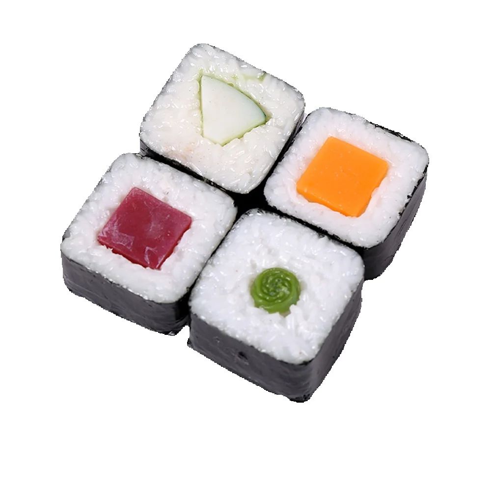 artificial fake simulation of food Tempura Oshizushi Chirashi Temaki Gunkan Maki Nigiri Sushi Sashimi Rice seafood sushi