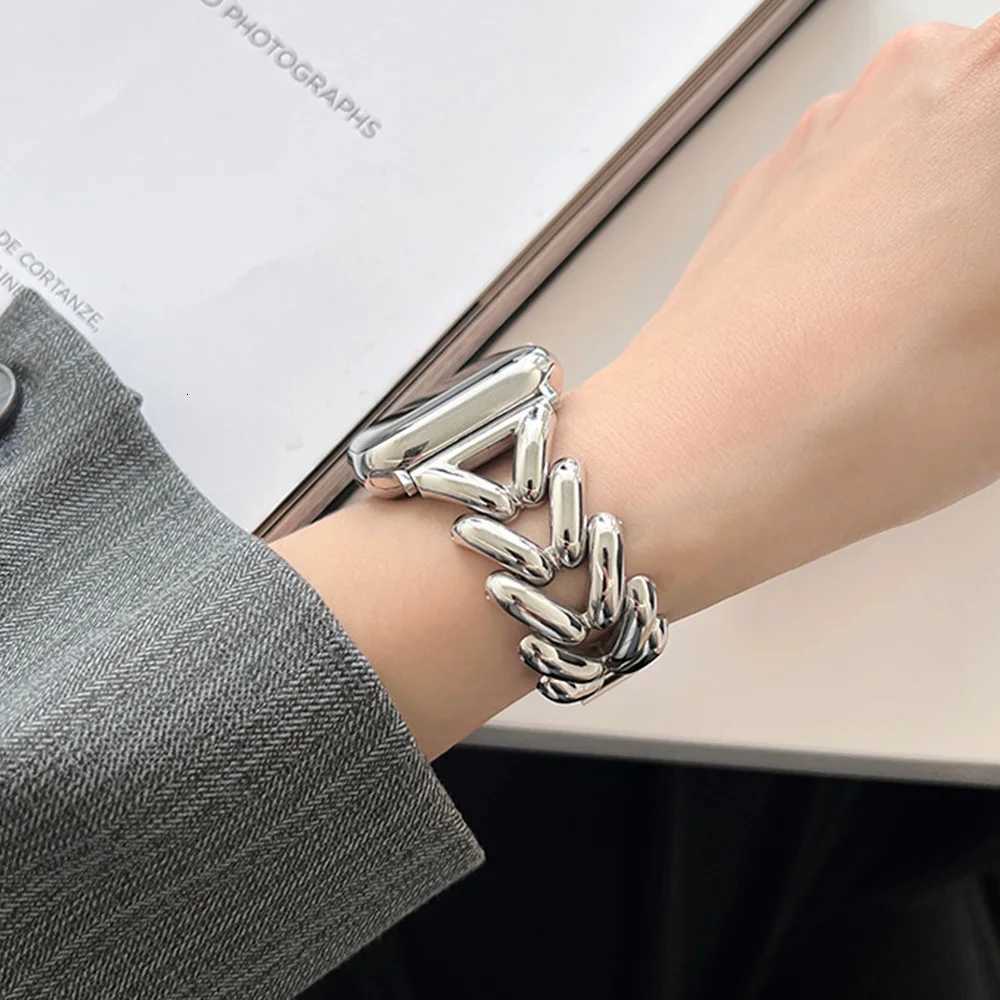 20mm Band for Samsung Galaxy 7 6 5 4 40 44mm 6classic Active 2 Stainless Steel Chain Bracelet for Huei GT2/3 Str watchband Y250712