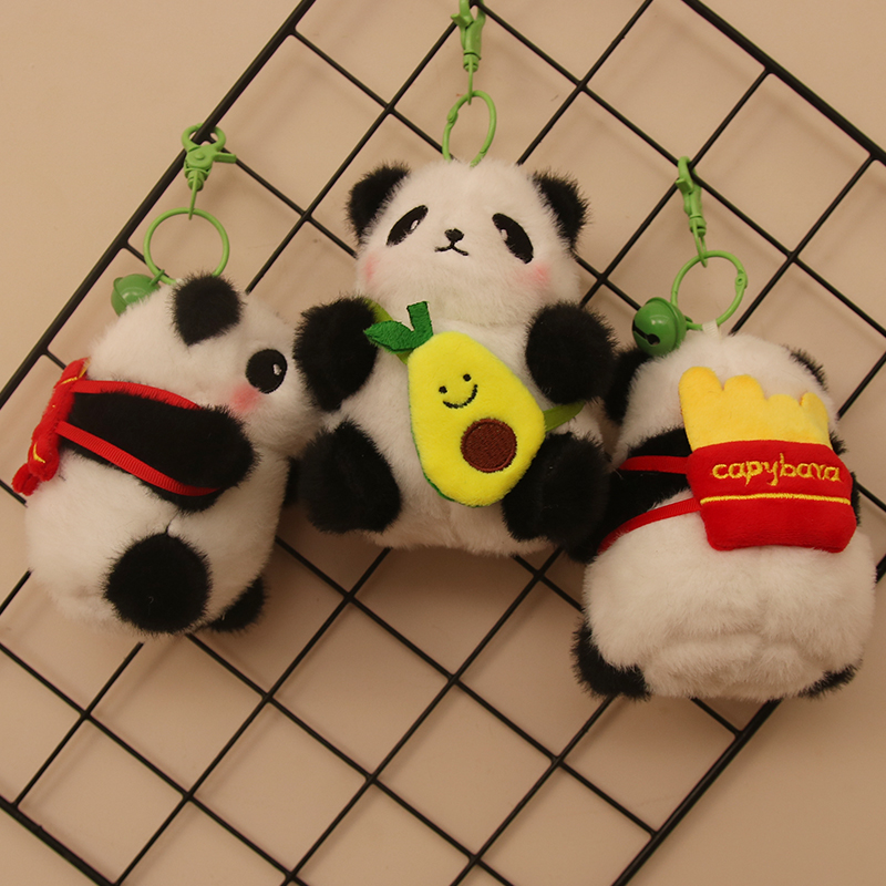 Cute Character Plushie Pendant Charm Ideal Accessory for Luggage