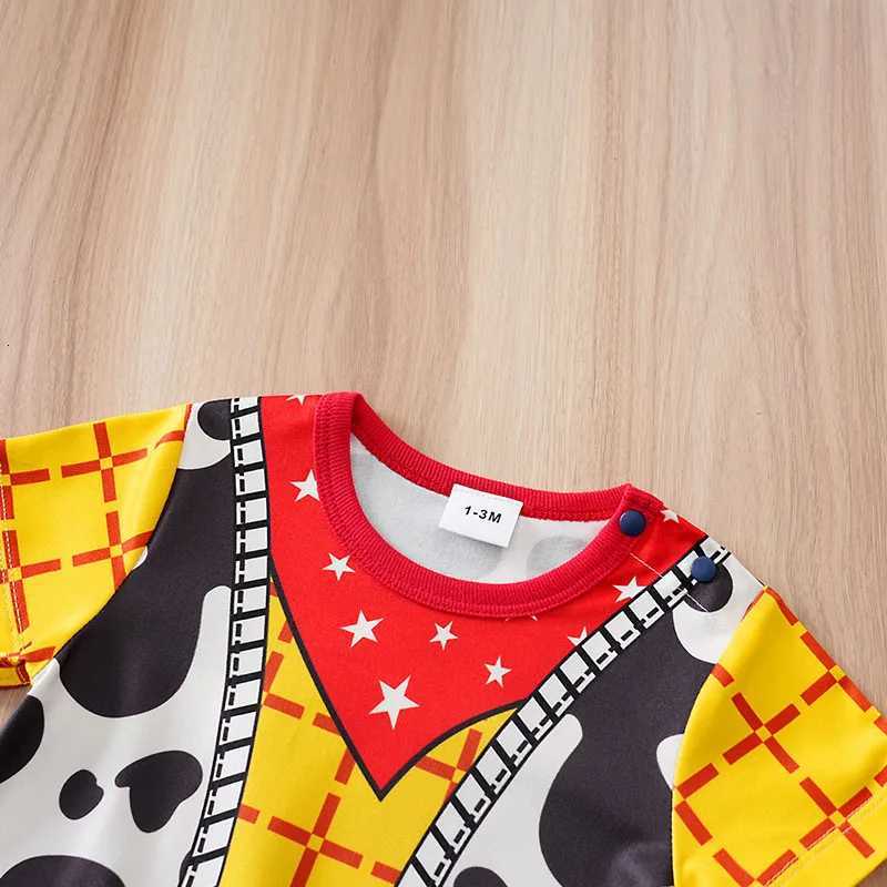 0-24 months newborn baby clothes one-piece anime short-sleeved trousers banquet summer fashion neonatal clothing XJ250712